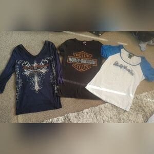 Harley-Davidson woman's Graphic Shirts Large